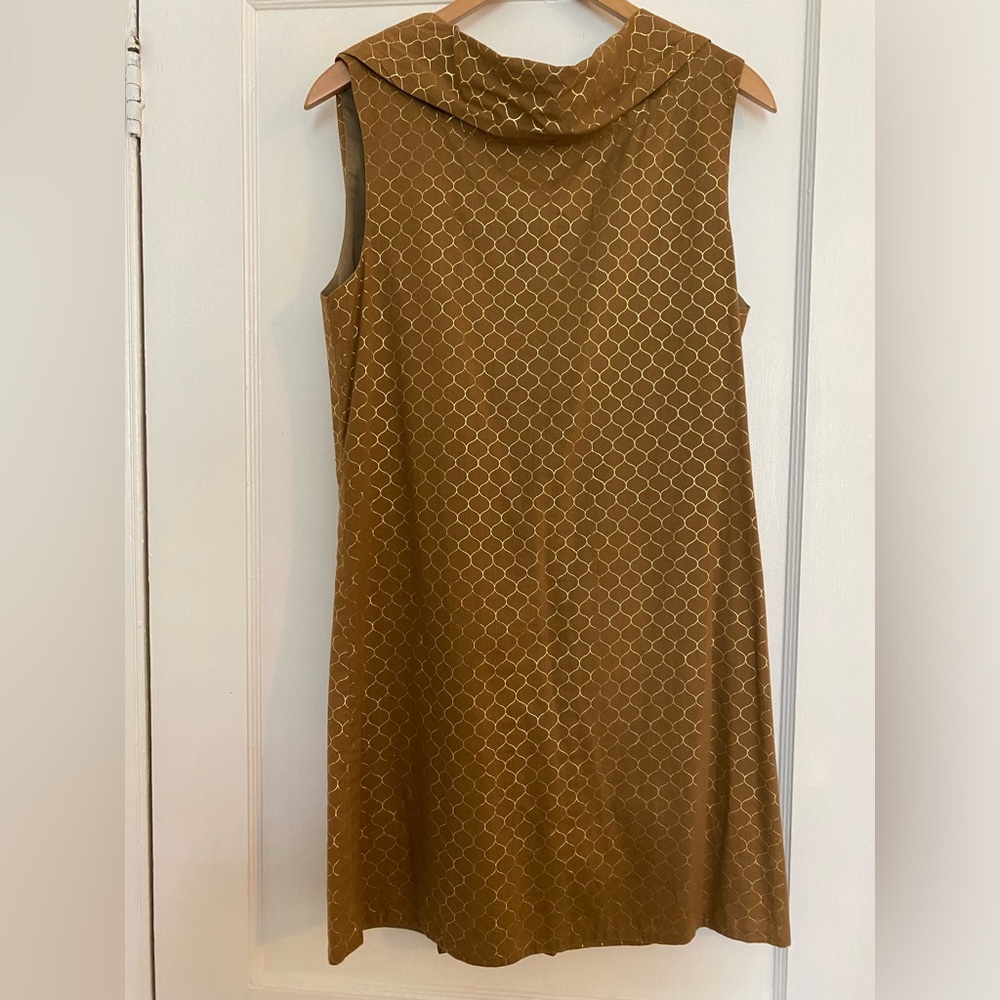 Lorick Gold Mini Dress